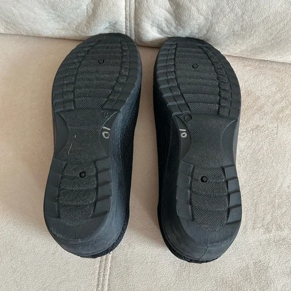 NEW Mary Jane Black Knit Woven Stylish, Comfort Platform Slip-on | Foam Insole - Picture 7 of 12